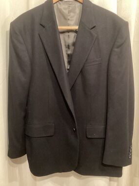 Men's Classic Black Blazer - Oscar De La Renta